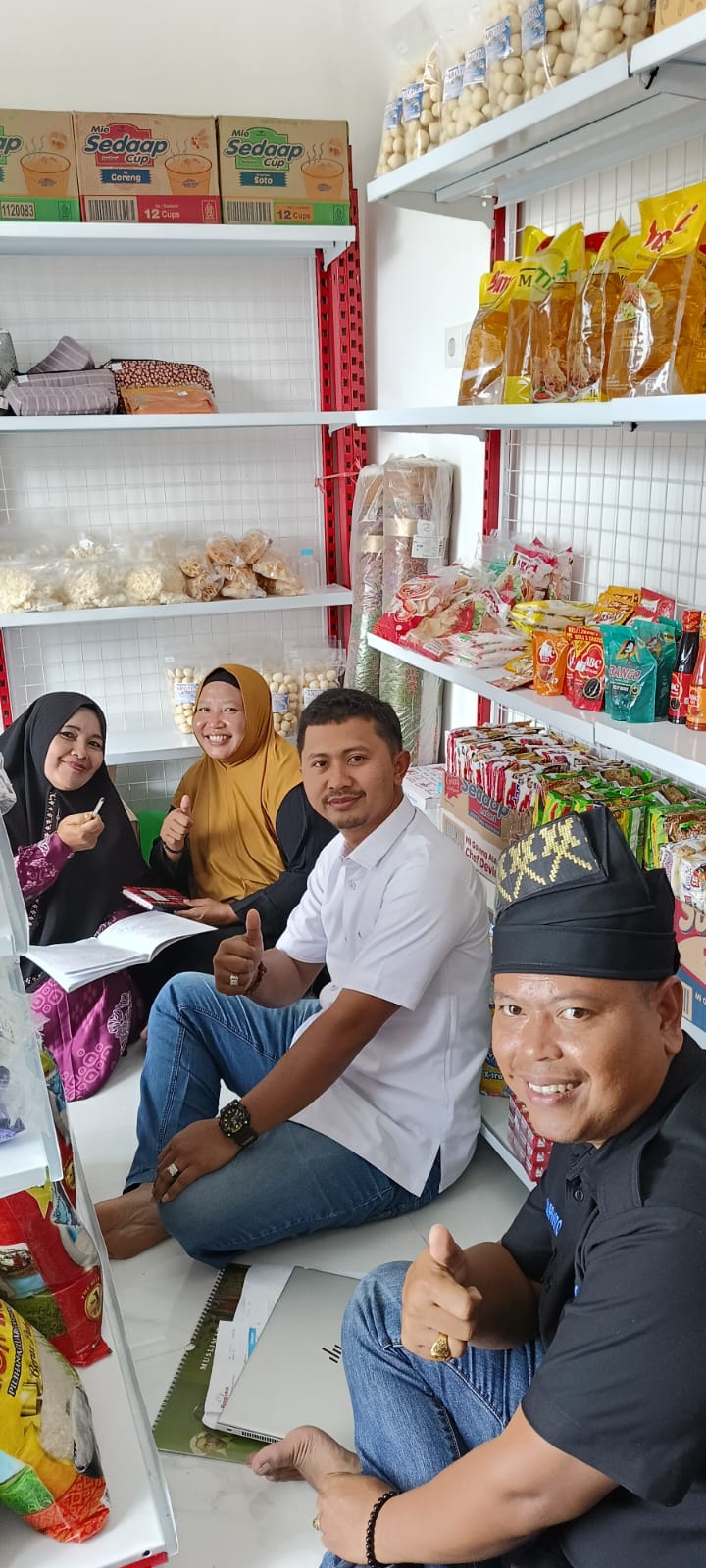Andi bersama muslimat NU